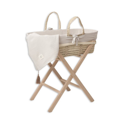 Kompletní Mojžíšův koš s výbavou Sand Beige Funnababy
