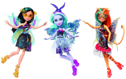 Monster High straškouzelná Ghúlka