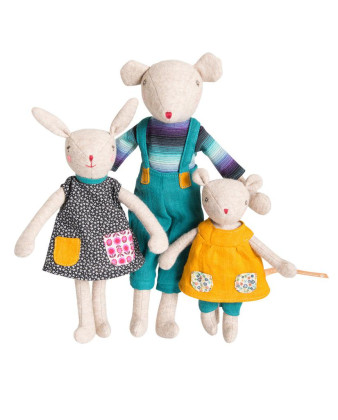 Moulin Roty Myší holčička Groseille