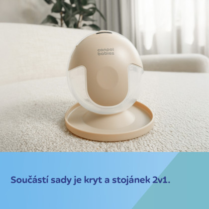 Elektrická odsávačka mateřského mléka do podprsenky SmartSense Canpol babies