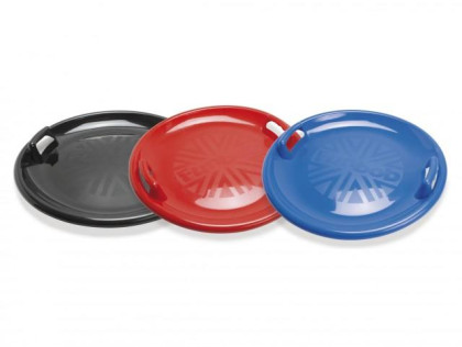 Zábavný talíř na sníh s držadly - průměr 63 cm ne