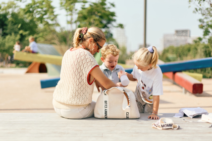 Přebalovací taška Mommy Club Signature Teddy Childhome
