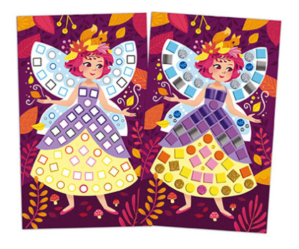 Mozaika Princezny a víly Maxi 5+ Janod Atelier