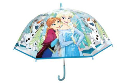 Deštník Frozen manuální průhledný
