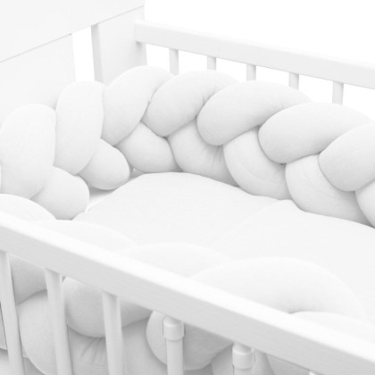 Ochranný mantinel do postýlky cop mušelínový New Baby