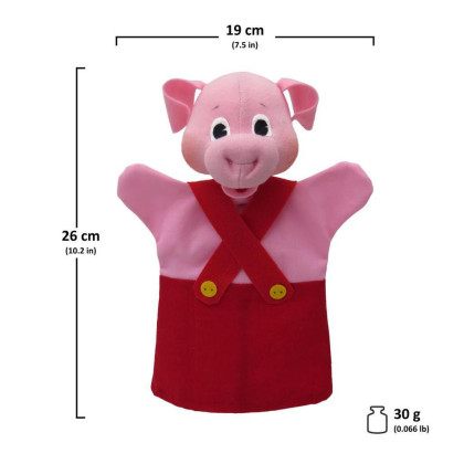 Maňásek Prasátko 26 cm