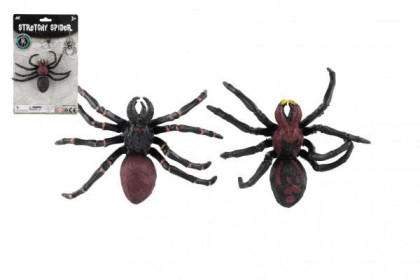 Pavouk antistresový natahovací silikon 10x12 cm