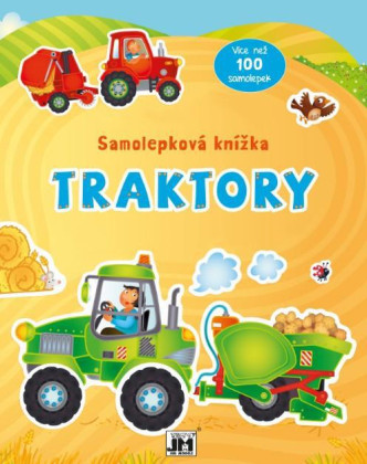 Samolepková knížka - Traktory