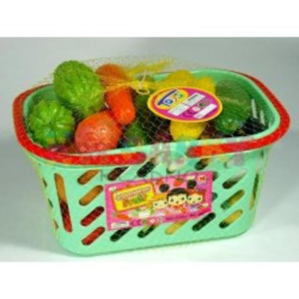 Ovoce a zelenina v košíku
