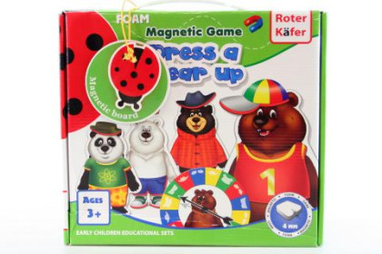 Magnetická hra Oblékání medvědů