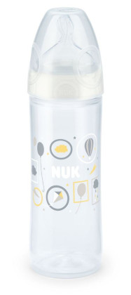 First Choice láhev plastová silikonová savička New classic 250ml NUK