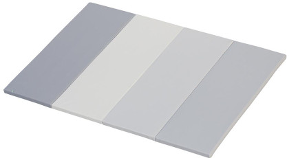 Skládací žíněnka Scarlett Dáša - URB/M – mléčně šedá, 200 x 120 x 4 cm