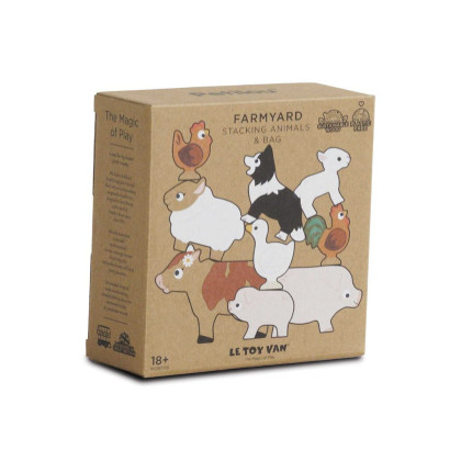 Skládací věž Farma nový design Le Toy Van
