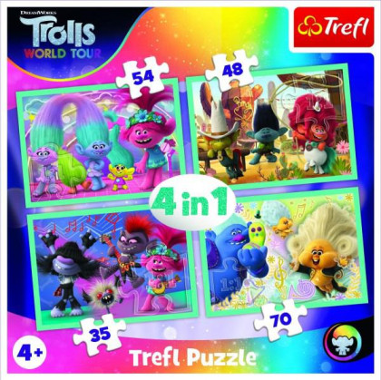 Puzzle 4v1 Trollové koncertní turné