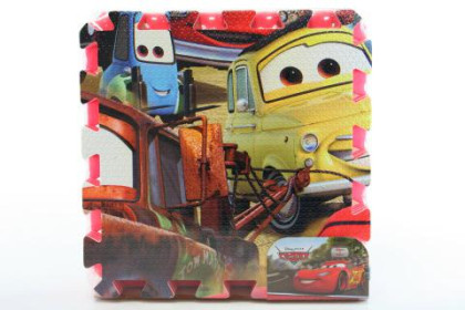 Pěnové puzzle Cars 31 x 31 cm, 9 ks