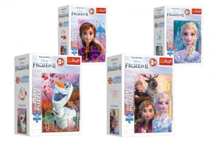 Minipuzzle Maxi 20 dílků Ledové království II/Frozen II