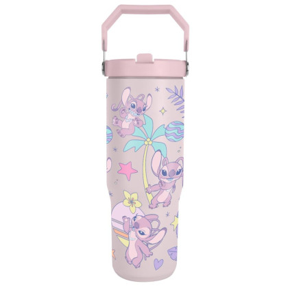 Lilo a Stitch cestovní hrnek s uchem 850 ml