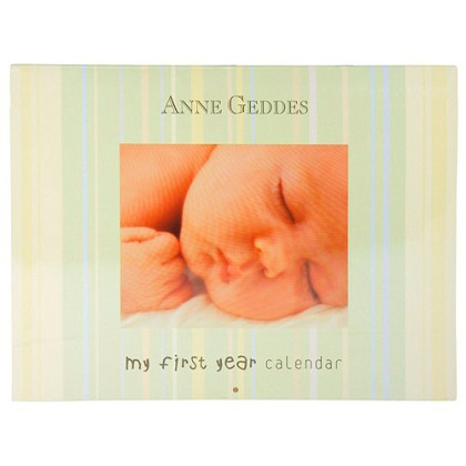 My First Year Calendar - Sleeping baby by Anne Geddes 