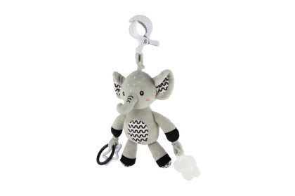 Chrastítko plyš 30 cm závěs na postýlku/kočárek 0 m+ babyted