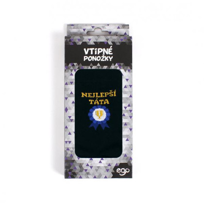 Vtipné EGO ponožky - Nejlepší táta