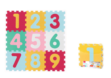 Měkké bloky čísla 9 ks