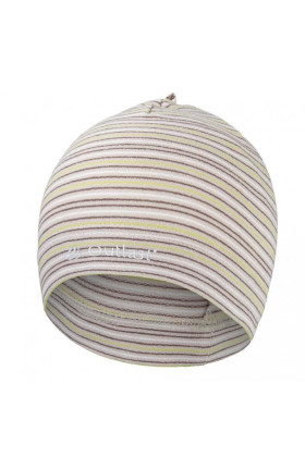 Čepice smyk natahovací Outlast pruh sv.hnědý úzký