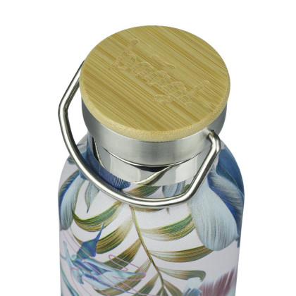 Termoláhev s bambusovým víčkem 500 ml Baagl