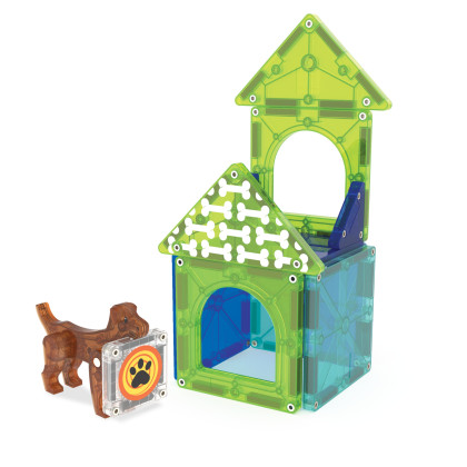 Magnetická stavebnice Dog House 13 dílů