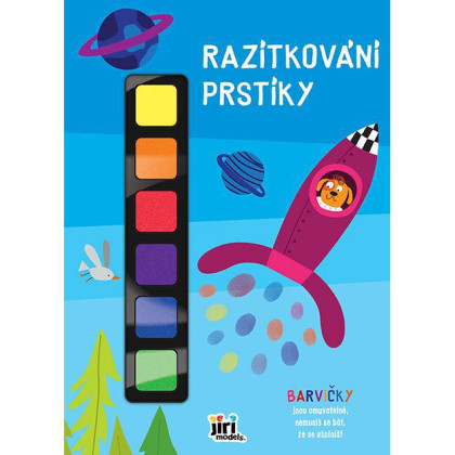 Razítkování prstíky Raketa