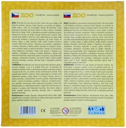 Společenská hra ZOO