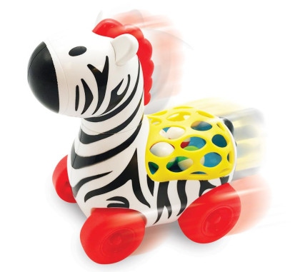 Zebra s balónky