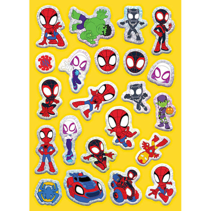 Veselé vybarvování se super samolepkami Spidey