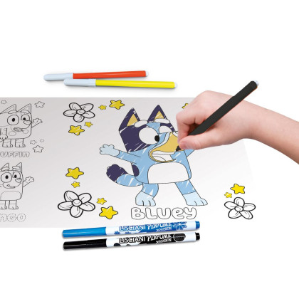 BLUEY škola kreslení s podsvícenou tabulí