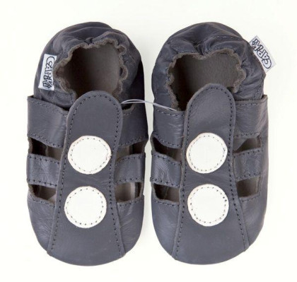 Kožené capáčky 12-18 m (21) 14,2 cm Capiki