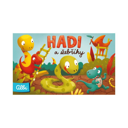 Hadi a žebříky - Dinosauři Albi