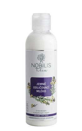 Jemné odličovací mléko 200 ml Nobilis Tilia