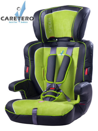 Autosedačka CARETERO Spider New green 2014 9 - 36 kg ne