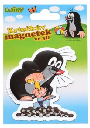 Krtečkova magnetka 3D