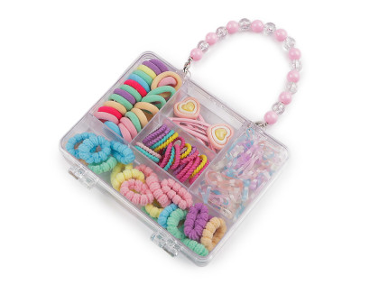 Mini gumičky a sponky do vlasů