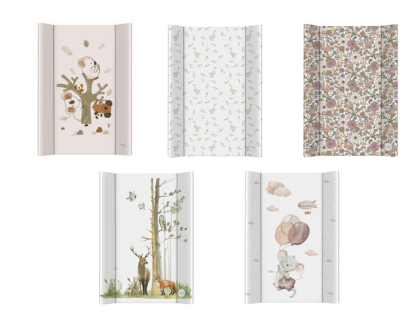 Přebalovací podložka 2-hranná s pevnou deskou (50x70 cm) Basic