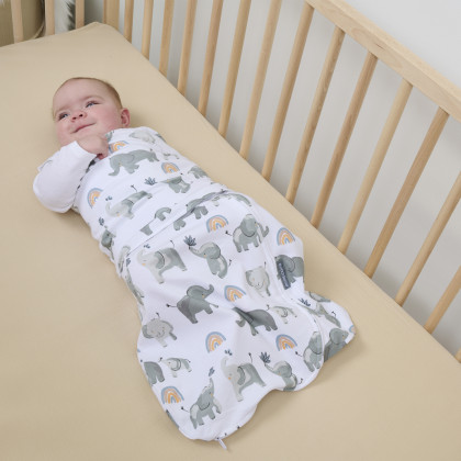 Zavinovačka bavlněná ulitka konvertibilní s volným rukávem Tog 1 SwaddleMe™ Ingenuity