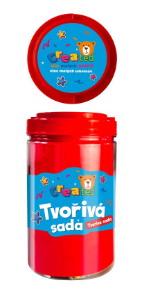 Tvořivá sada created v plastové dóze