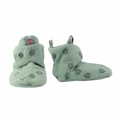 Capáčky Slipper Print Rib Silt Green Lodger