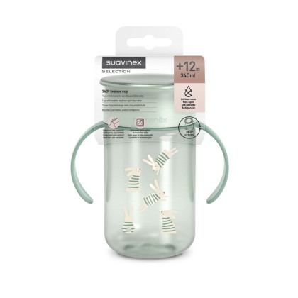 Hrníček na učení 340 ml 360° Wonderland New Suavinex