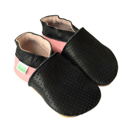 Kožené capáčky Barefoot Vel. XL (18-24 měs.) Hopi Hop