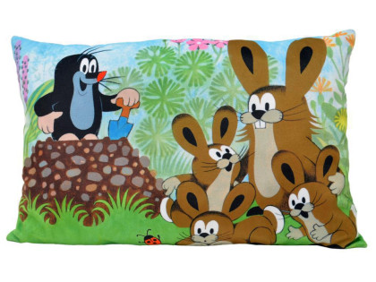 Polštář Krtek 45x30 cm