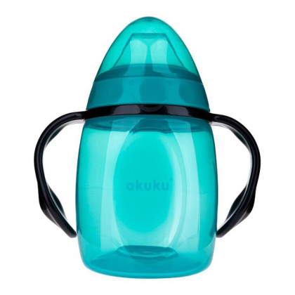 Hrníček nakloněný se silikonovým náustkem Akuku 280ml