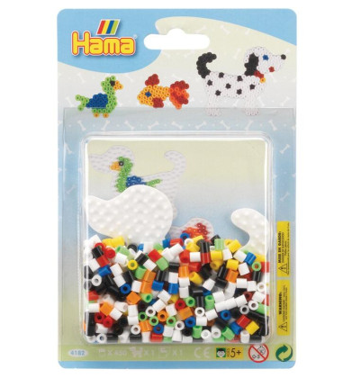 Korálkový set Pejsek 450 ks MIDI Hama