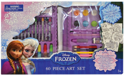 Kufřík set - kreslící dárkový set 68ks Frozen