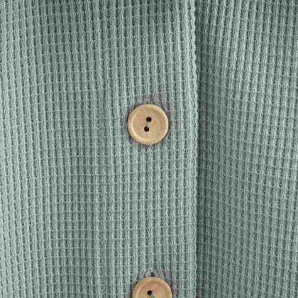 Kojenecký kabátek na knoflíky New Baby Luxury clothing Oliver šedý